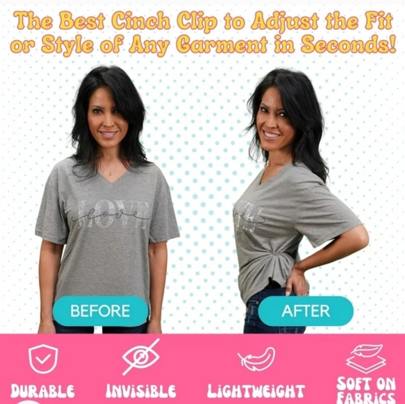 Cinch It! Clothing Shaper - Picture 3 of 14